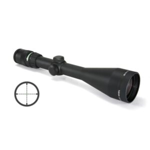 Trijicon Accupoint Rifle Scope - 2.5-10x56mm Green Mil-Dot 37.6-10.1' 4.1-2.8" Matte