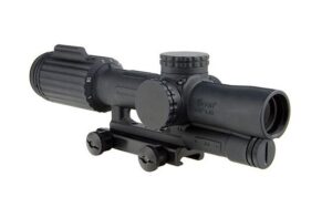 Trijicon VCOG Rifle Scope - 1-6x24mm Green Segment Circle/Crosshair MIL Govt Reticle w/ThumbScrew Mt