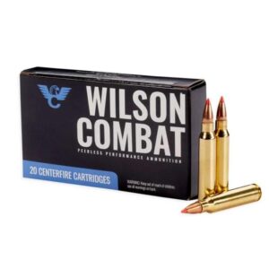 Wilson Combat V-MAX .223 Rem 60gr Hornady V-MAX ammunition box 20 rounds