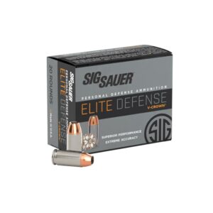 Sig Sauer Elite V-Crown .40 S&W 180 gr JHP 20rd box