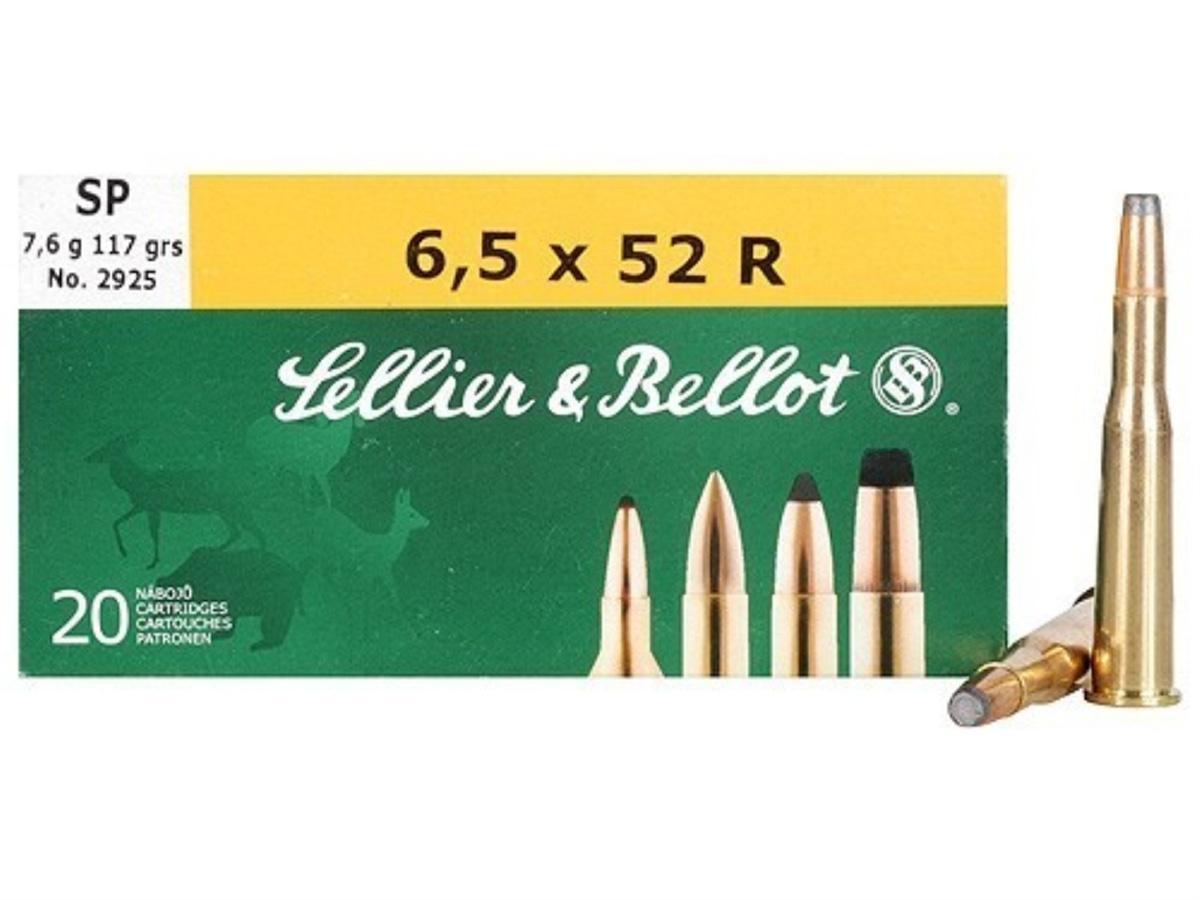 Sellier & Bellot 6.5x52mmR 117gr SP 20rd