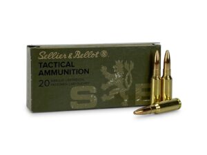 SELLIER & BELLOT 6.5 GRENDEL 124GR FMJ 20RD BOX 30 BOXES PER CASE