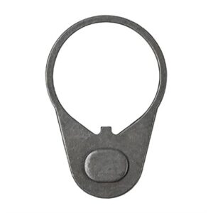 RECEIVER EXTENSION END PLATE FOR AR-15 BLACK