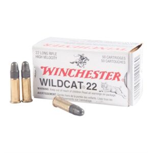 22 LONG RIFLE 40GR LEAD ROUND NOSE 50/BOX