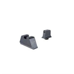 SUPPRESSOR/OPTIC HEIGHT SIGHT SET BLACK/BLACK STD GLOCKS