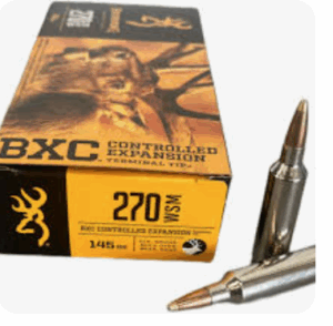 Browning 270 WSM 145GR BXC