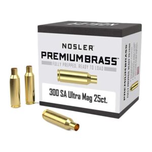 Nosler 10228 300 Rem SAUM Rifle Brass 25 Per Box