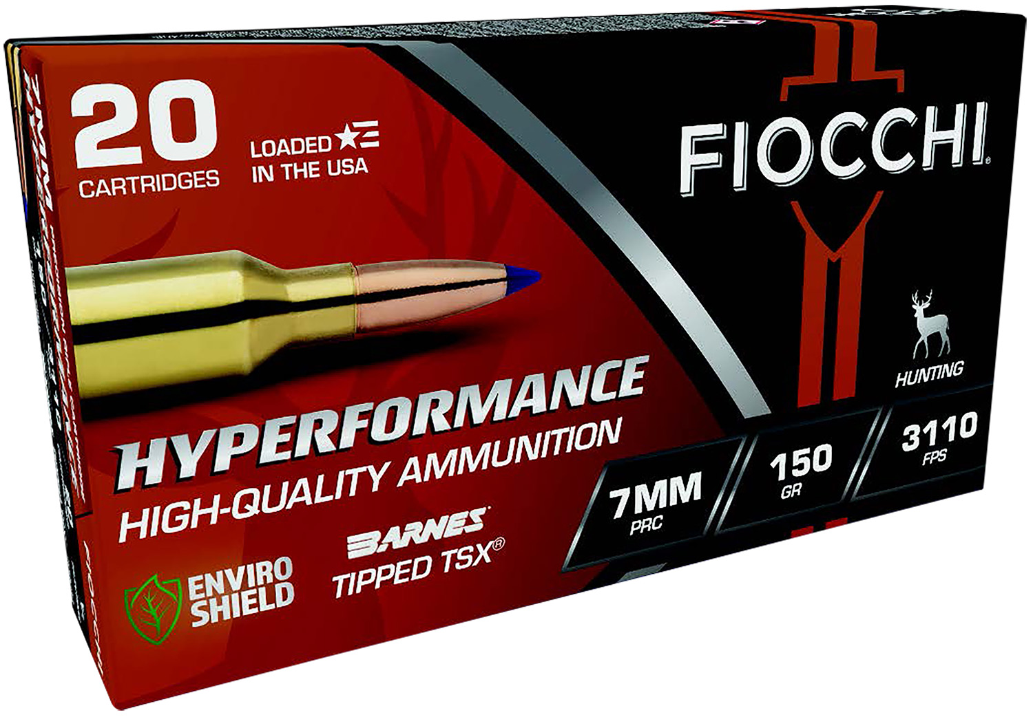 Fiocchi 7mm PRC 150gr TTSX – 20rd