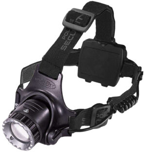 Lb Marketing 97745 Long Throw Headlamp  Black Aluminum LED 470 Lumens 500 Meters Beam Distance