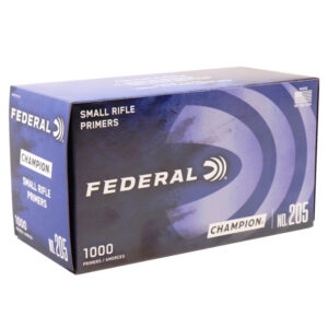 Federal SMALL RIFLE PRIMER #205 1000/CT