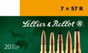 Sellier & Bellot 7x57R 173 Grain Soft Point Cut-Through Edge Rifle Ammunition 20/bx - SB757RA
