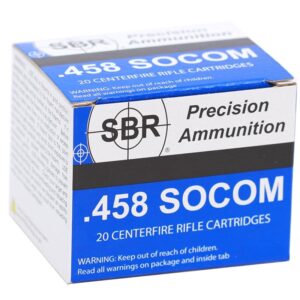 SBR 458 Socom 350gr FMJ (sl4581)