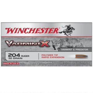 Winchester Repeating Arms 204 RUGER 32GR VARMINT X X204P