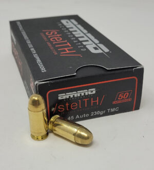 Ammo Inc 45 Auto 230gr TMC Stelth