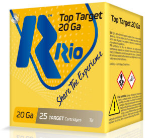 Rio Top Target 20 Gauge 2.75" 7/8oz. #9 Shot 25/Bx TT209