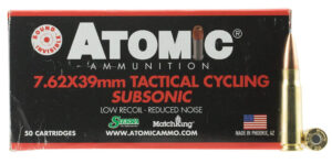 Atomic 7.62X39 220GR HPBT SUBSONIC