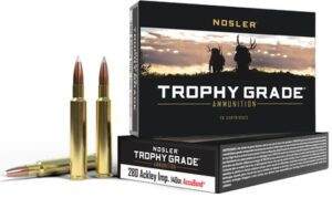 Nosler Trophy Grade 280 Ackley Improved 140gr Accubond Bonded Polymer Tip 20/bx - 60043