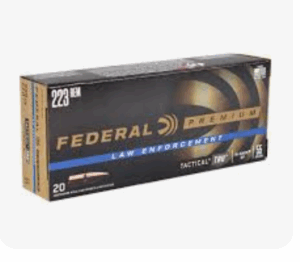 Federal LE Tactical TRU 223 Ammo 55 Grain Soft Point 20/bx -T223A