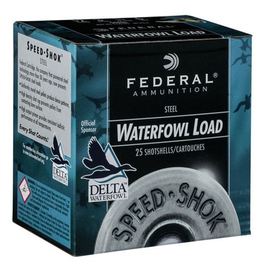 Federal Speed-Shok 2.75" 28 Gauge Ammo #6 Steel Shot 5/8oz 25/box - WF283 6
