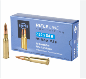 Prvi Partizan PPU 7.62x54R Ammunition 20 Rounds FMJBT 182 Grain -  PP76254F