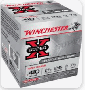 Winchester Repeating Arms 410 gauge 2-1/2inch #7.5 shot 1/2oz X417