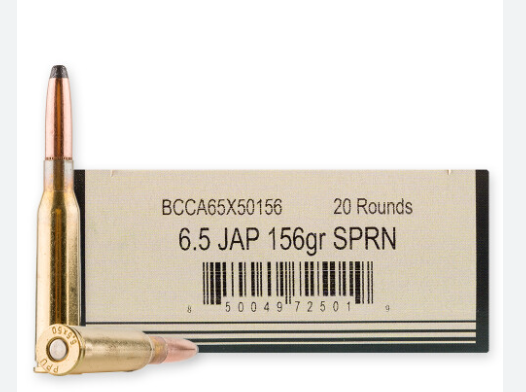 Bannerman 6.5 Jap 156gr SPRN BCCA65x50156
