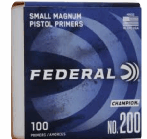 Federal Small Magnum Pistol Primers 100ct