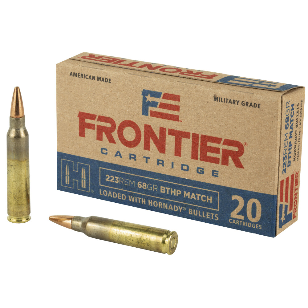 Frontier .223 Remington 68gr BTHP – 20rd
