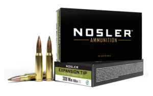 Nosler 308 WIN 168GR ET