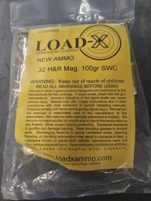 Load-x 32 H&R Magnum 100gr SWC