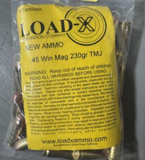 Load-x 45 Win Mag. 230gr TMJ