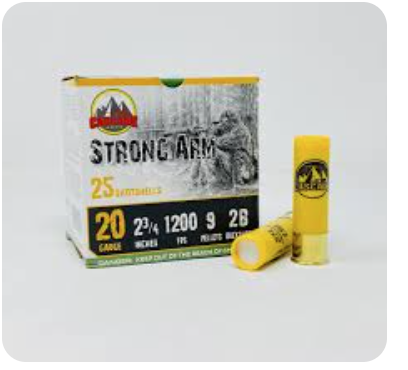 Cascade 20 Gauge BUCKSHOT – 25rd