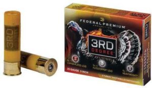Federal PTD258567 3rd Degree Turkey 3" 20 ga 1-3/8 oz TSS 5,6,7 Shot 5 Bx/ 10