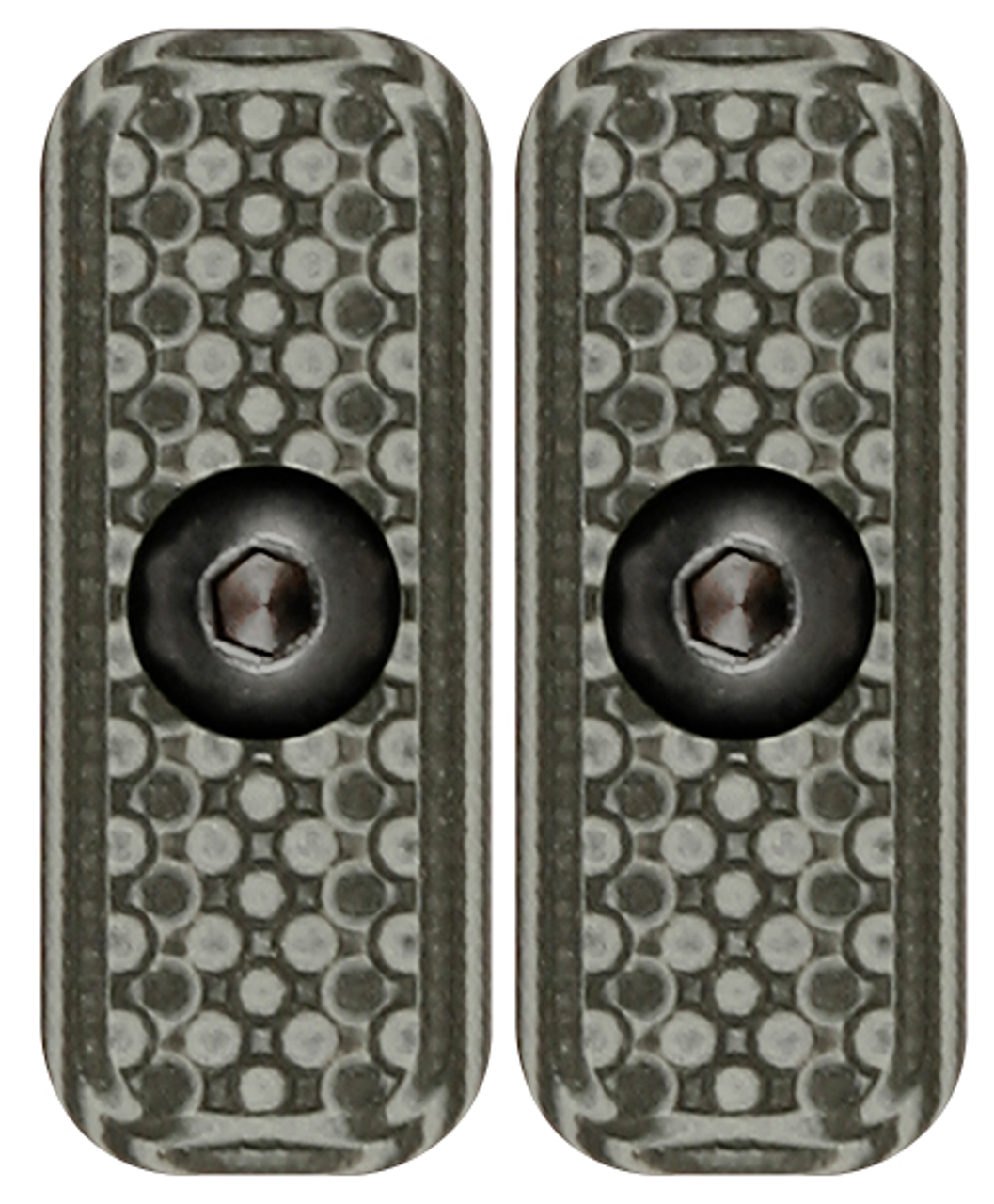 MI G10 M-LOK PANEL GRY/BLK 2PK