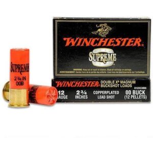 Winchester Repeating Arms 12g 2.75Inch Copper Plated 00 Buck 12Pellets