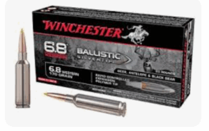 Winchester Repeating Arms 6.8 WESTERN 170GR SILVER TIP