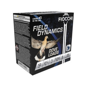 Fiocchi Game & Target 12 Gauge Ammo 2 3/4 1 oz. #8 Shot 25/bx - 12GT8