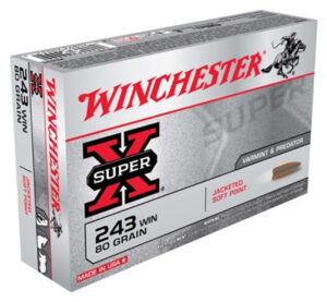 Winchester Repeating Arms 243 Win. 80gr X2431