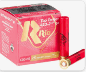 Rio Rio Ammunition RC368 Game Load Heavy Field 410 Gauge 2.50" 1/2 oz 8 Shot 25 Per Box/ 10 Case
