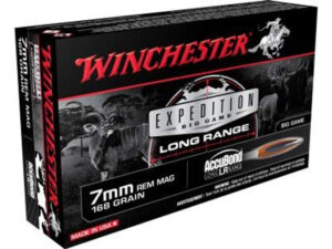 Winchester Repeating Arms 7MM REM MAG 168GR ACCUBOND