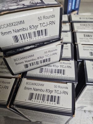 BANNERMAN 8MM NAMBU 83GR TCJ-RN