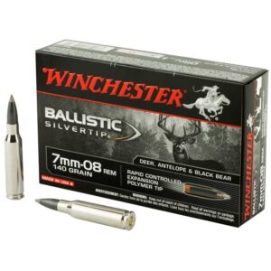 Winchester Repeating Arms Ballistic Silvertip 7mm-08 Rem 140 gr Polymer Tip