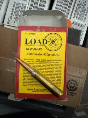 Load-x 408 CHEYTAC 420GR MTAC