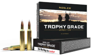 Nosler Trophy Grade 264 Winchester Magnum Ammo 130 Grain Nosler AccuBond Bonded Polymer Tip Box of 20 - 60019