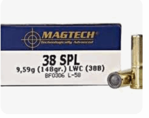 MagTech 38B Range/Training 38 Special 148 gr Lead Wadcutter 50/bx - (LDWC)