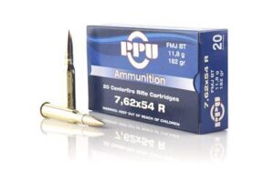 PPU 7.62x54R 182gr FMJ BT