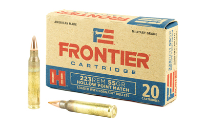 Frontier Cartridge 223 55gr HP Match