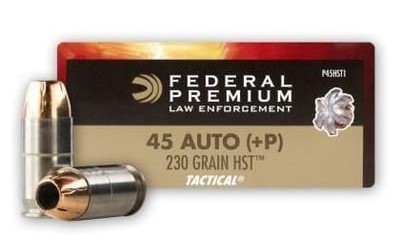 Federal 45 ACP +P 230gr HST Premium Tactical