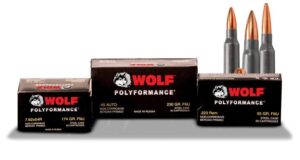 Wolf Ammunition 223 55gr FMJ steel