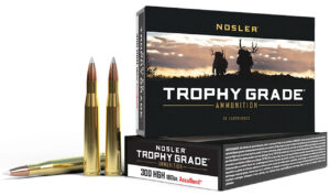 Nosler Trophy Grade .300 H&H Mag Ammo 180gr AccuBond 20 Rounds